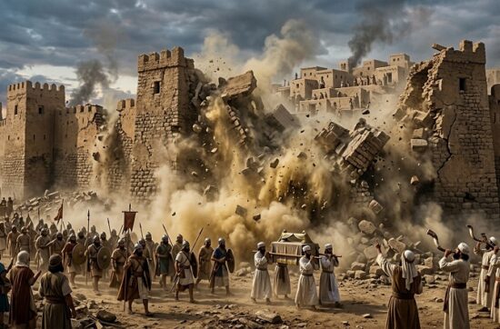 The shout that brought the walls of Jericho Down or was it?